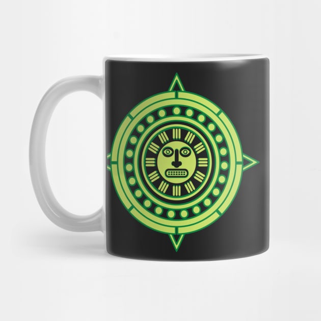 Aztec Maya Sun by soulfulprintss8